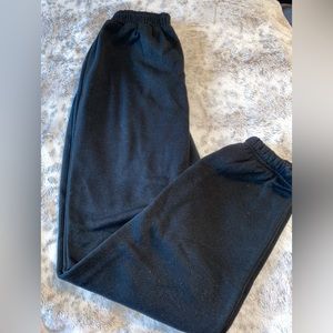 Black sweatpants